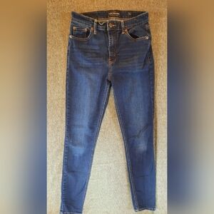 Lucky Brand Jeans 4 Bridgette Skinny Medium Blue Wash Stretch Denim Western